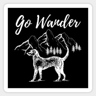 Go Wander Adventure Dog Sticker